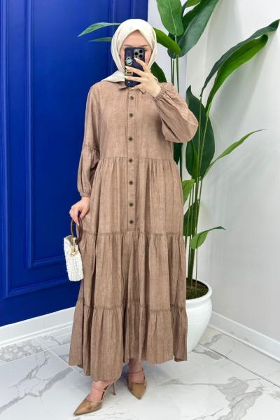 Leydi Elbise - Camel