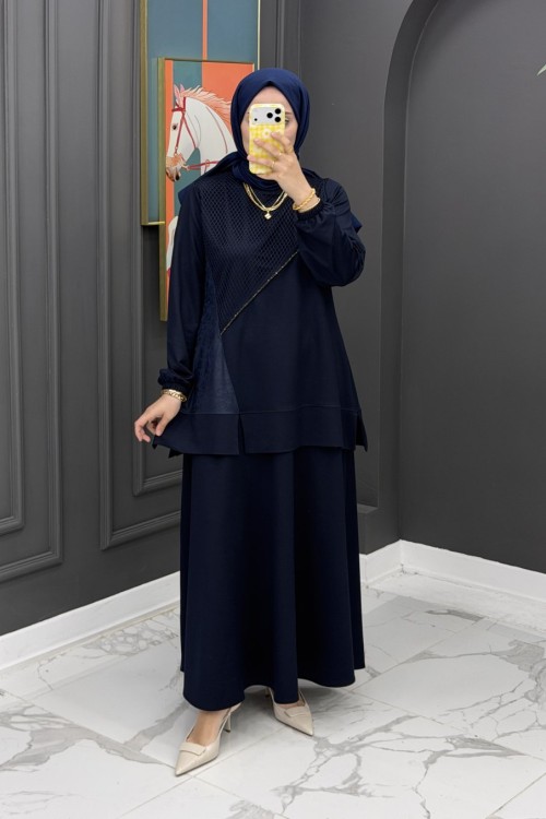 Mersa Etekli Takım - Lacivert