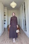 Meyra Elbise-Kahverengi