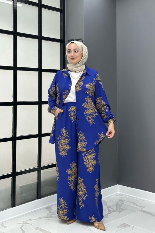 Osmanlı Desen Takım - Saks