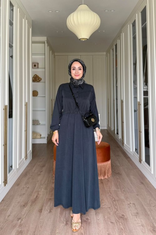 Şenay Elbise-Siyah