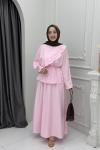 Betül Etek Takım Pembe