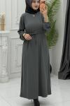 Buğlem Elbise Gri