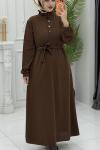 Feyza Elbise Kahverengi