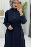 Feyza Elbise Lacivert