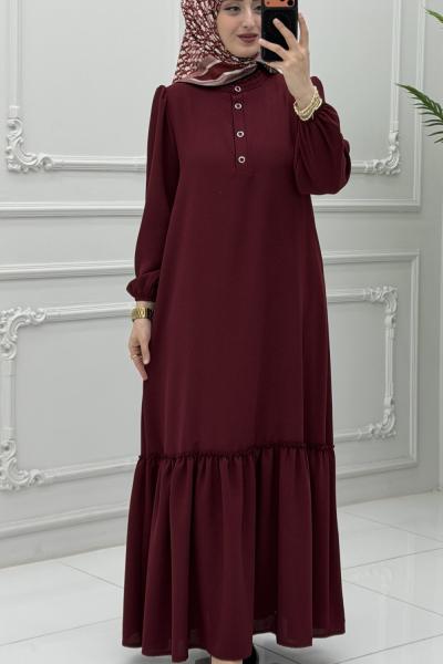 Hilal Elbise Bordo