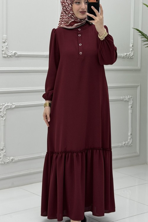 Hilal Elbise Bordo
