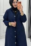 Hilal Kaşe Kap Lacivert
