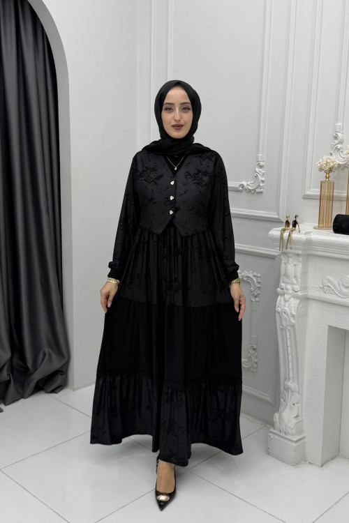 Mina Elbise Siyah