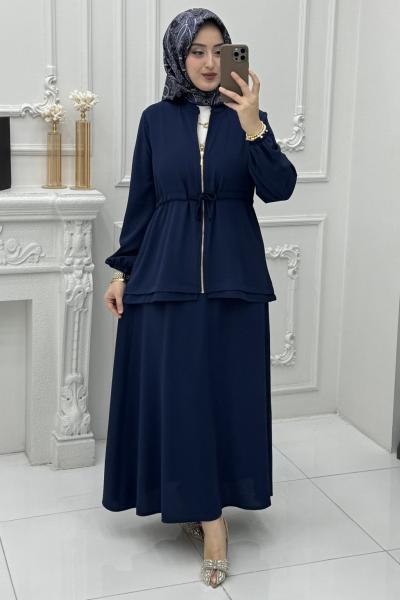 Yağmur Etek Takım Lacivert