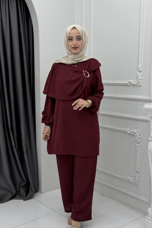 Yağmur Takım Bordo