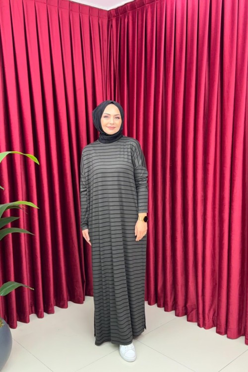 COMFY PENYE ELBİSE - HAKİ