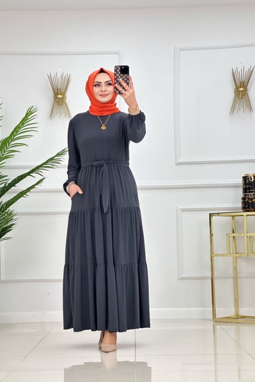 GÜLİZ ELBİSE-DUMAN