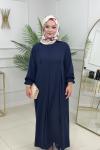 MERVE ELBİSE - LACİVERT