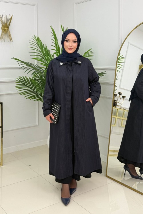 TREND KOT KAP - LACİVERT