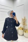Ala Ceket Siyah  Siyah