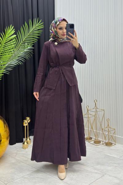 Asalet Takım Bordo Bordo