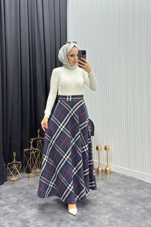 Asmin Etek Lacivert  Lacivert