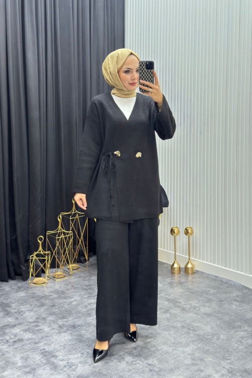 Boni Takım Siyah Siyah