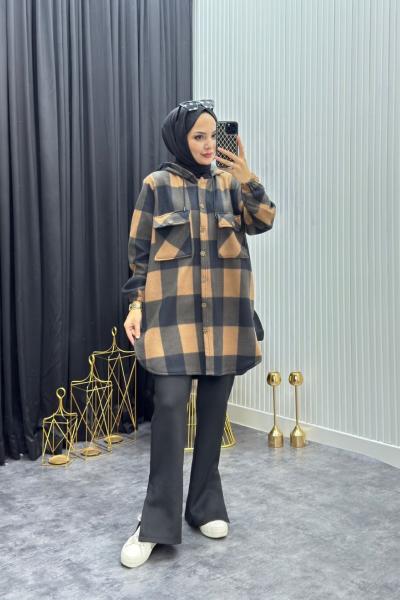 Defne Gömlek Taba Taba