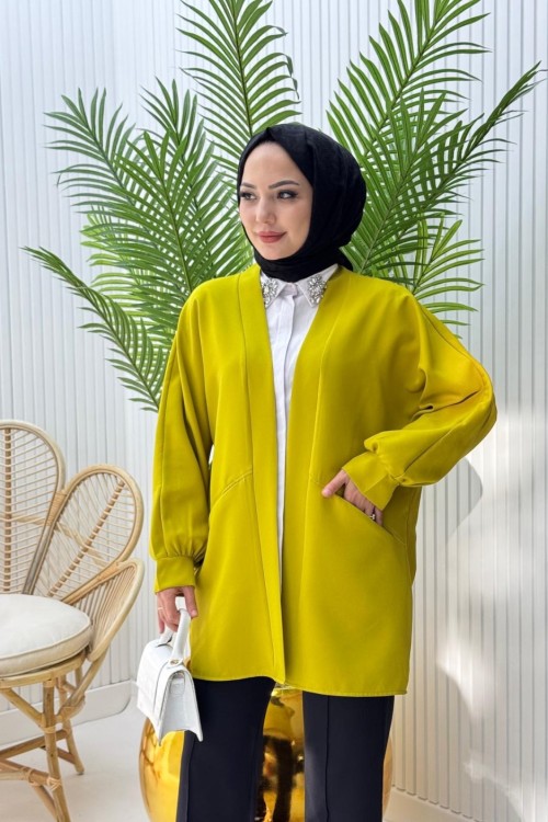 Ekonomik Ceket Yağ Yeşili Yağ Yeşili