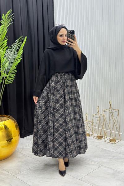 Esra Takım Siyah Siyah