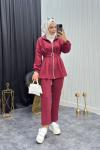 Gizem Takım Bordo Bordo