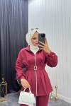 Gizem Takım Bordo Bordo