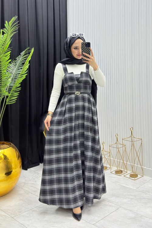 Gökçe Jile Siyah Siyah