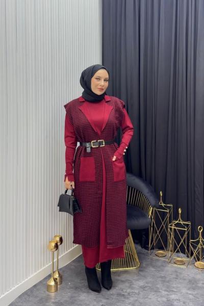 Jude Takım Bordo Bordo