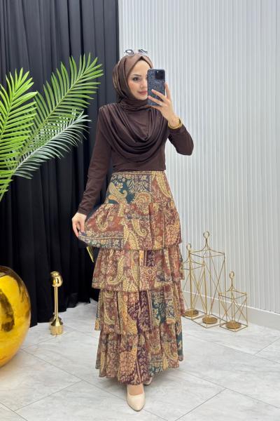 Kat Kat Etek Kahverengi  Kahverengi