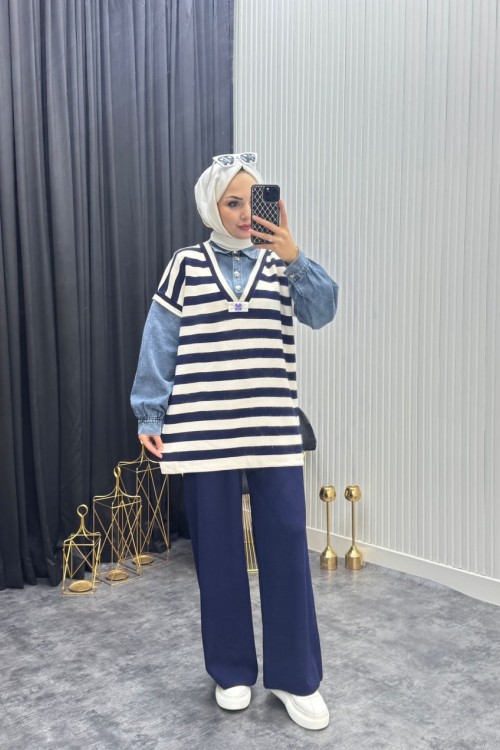 Kotlu Takım Lacivert  Lacivert