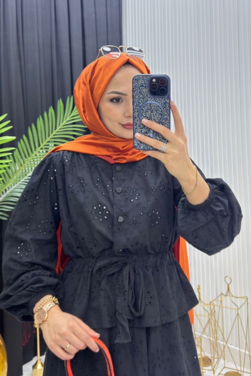 Marlen İkili Takım Siyah