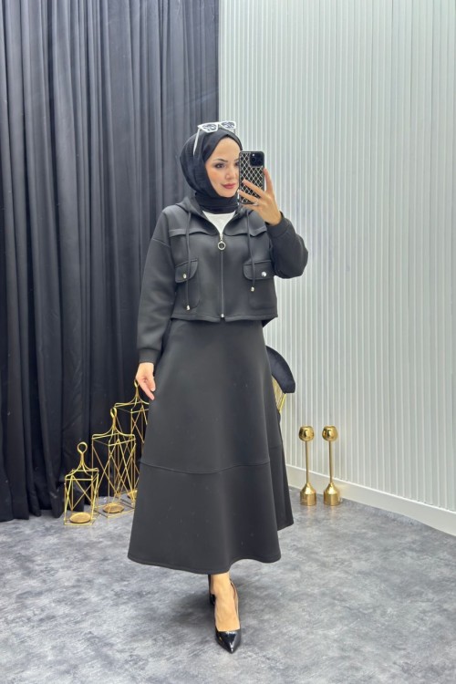 Maşa Takım Siyah Siyah