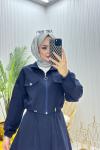Mini Tesettür Takım Lacivert  Lacivert