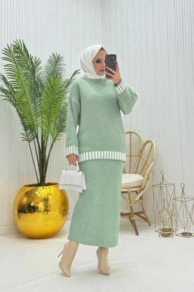 Nagi Takım Mint Yeşili Mint Yeşili