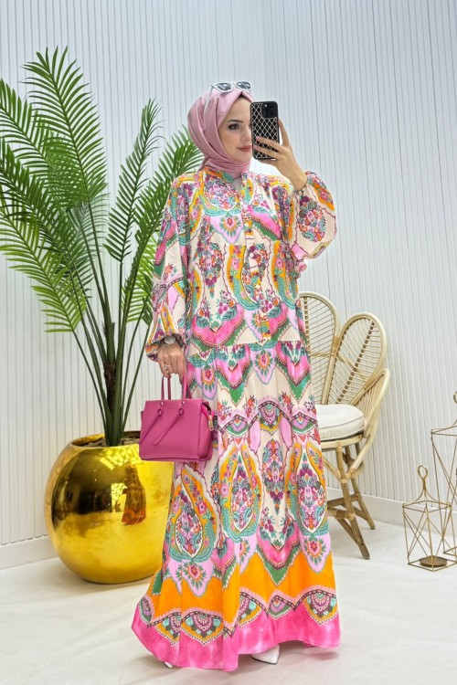 Nar Elbise Pembe Pembe