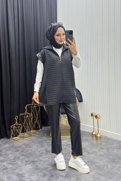 Naz Takım Siyah Siyah