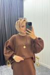 Nora Takım Kahverengi  Kahverengi
