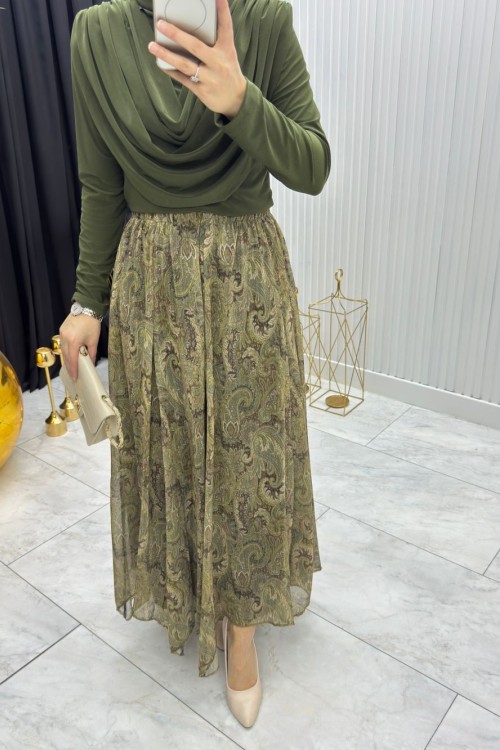 Serpil Sany Tunik Haki Haki