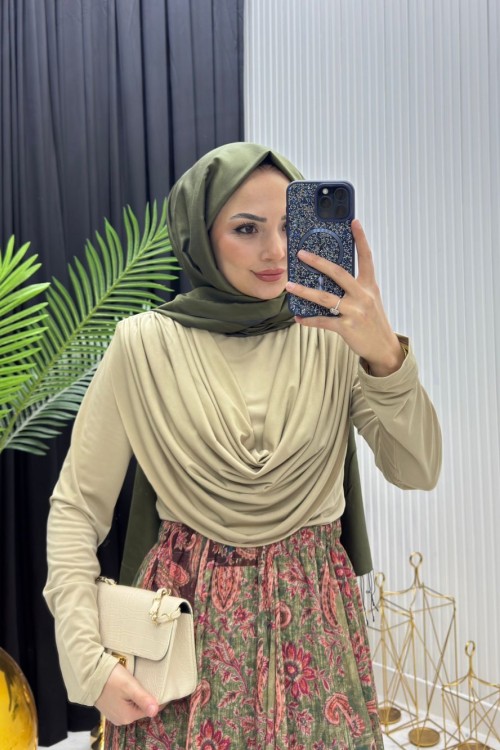 Serpil Tunik Mint Yeşili Mint Yeşili