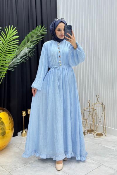 Zeynep Elbise Mavi Mavi