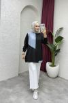 5258 Basic Pamuklu Tunik