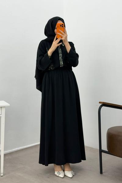 Gül Tensel Etekli Takım