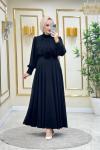 Zehra Astarlı Şifon Krep Abiye