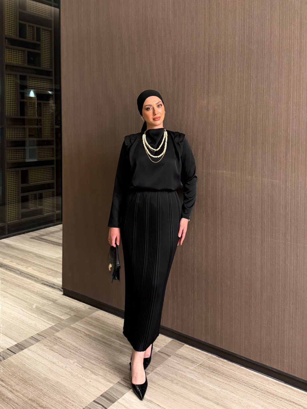 Efil Etekli Takım Siyah